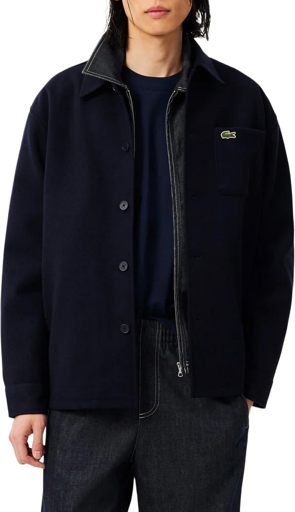 navy vestje met knopen