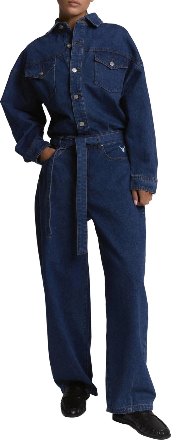 jumpsuit denim blue