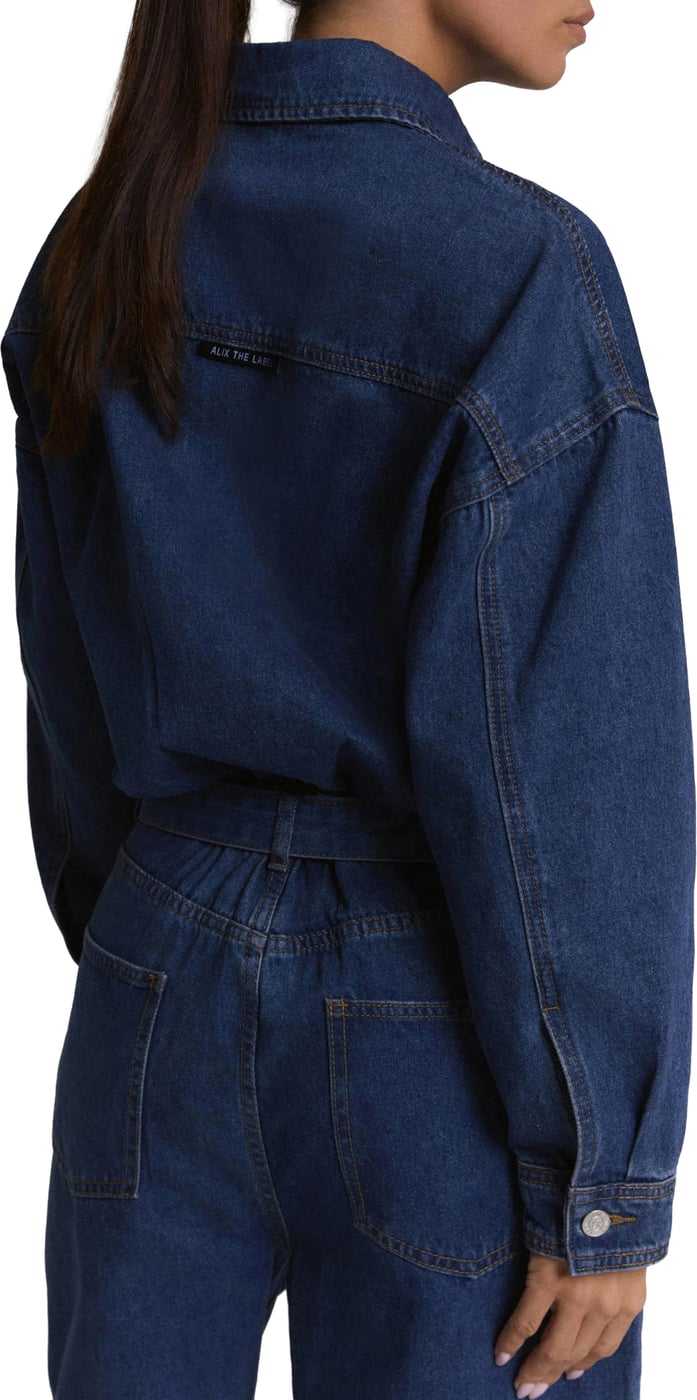 jumpsuit denim blue
