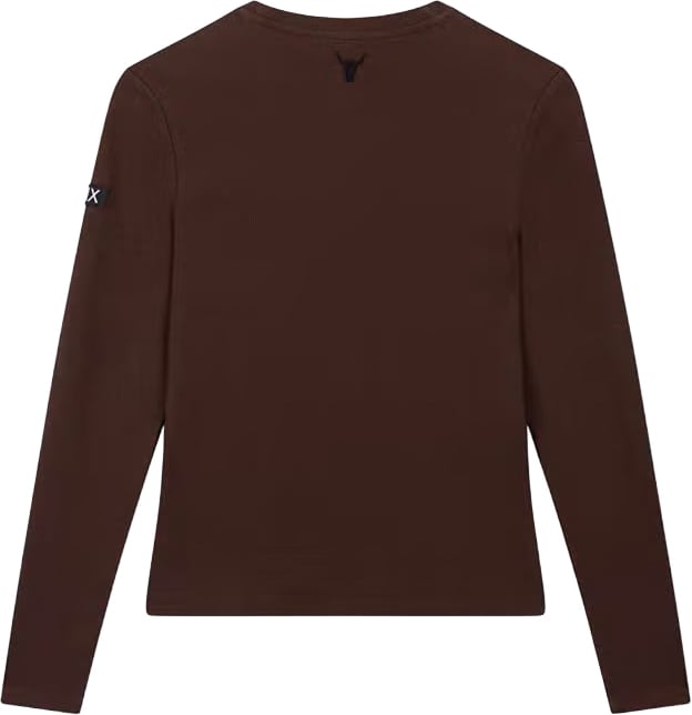 paarse longsleeve logo