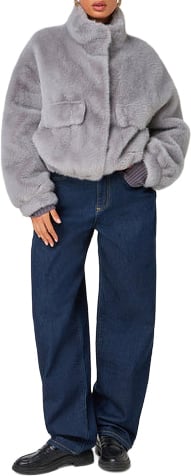 charley jacket misty blue