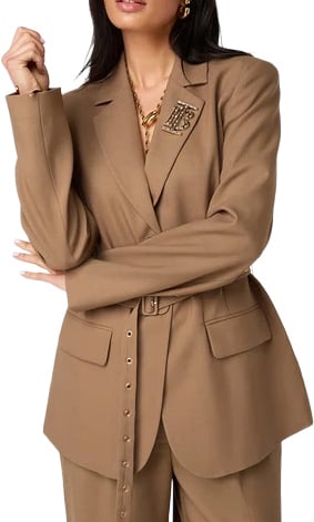 janey blazer beige