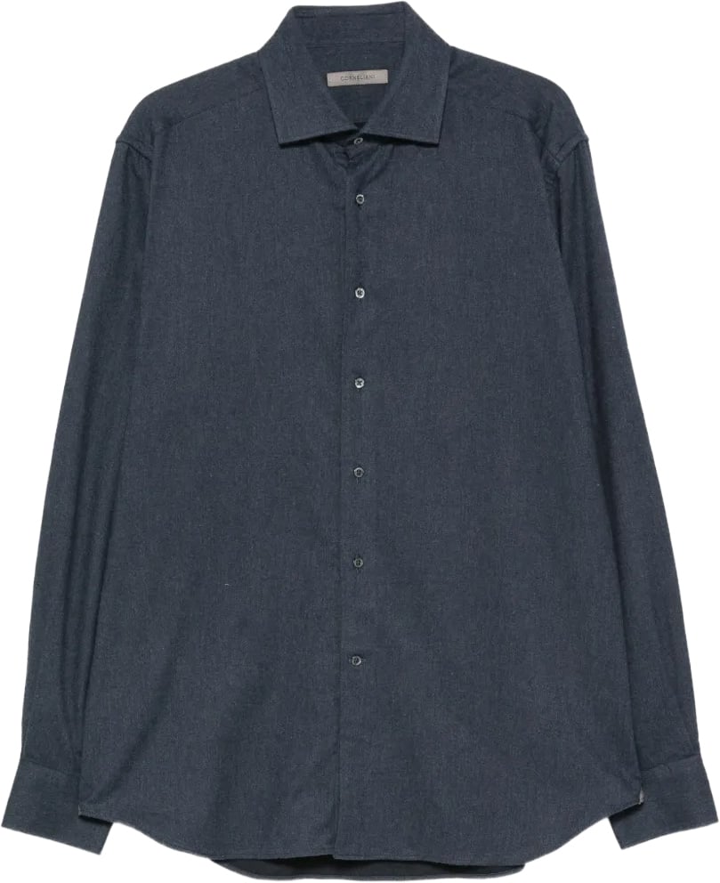 flannel shirt blue