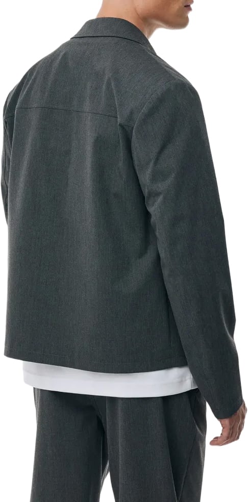 Monogram Jacket Viper Donkergrijs
