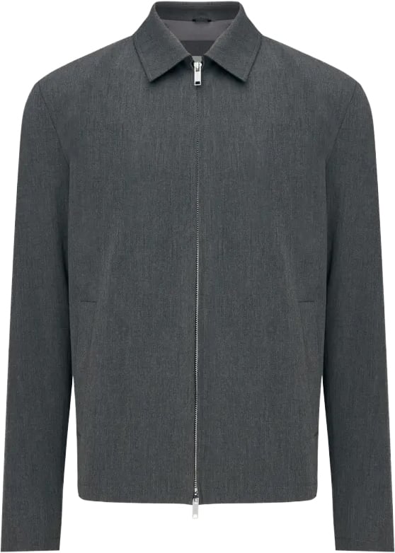 Monogram Jacket Viper Donkergrijs