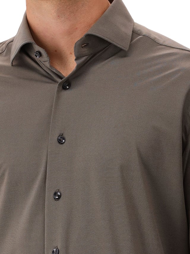 Overhemd taupe