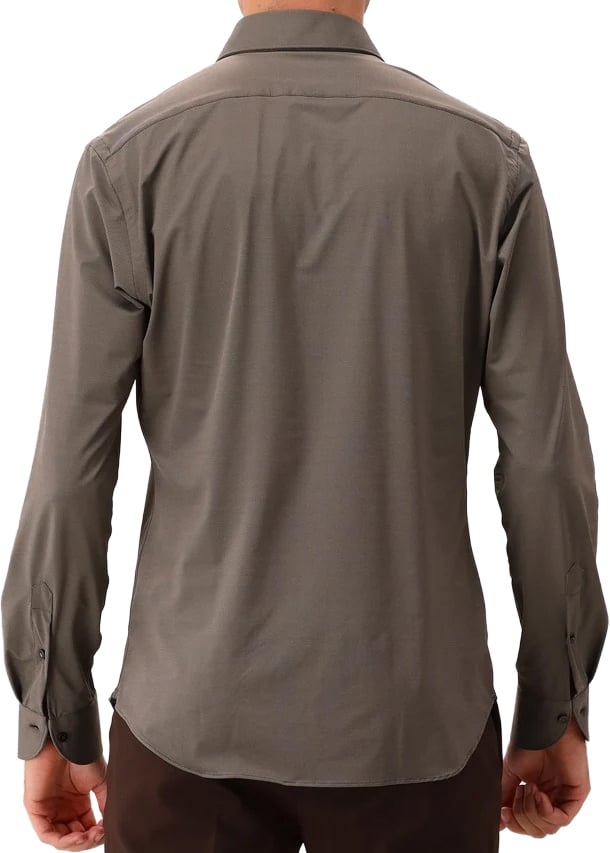 Overhemd taupe