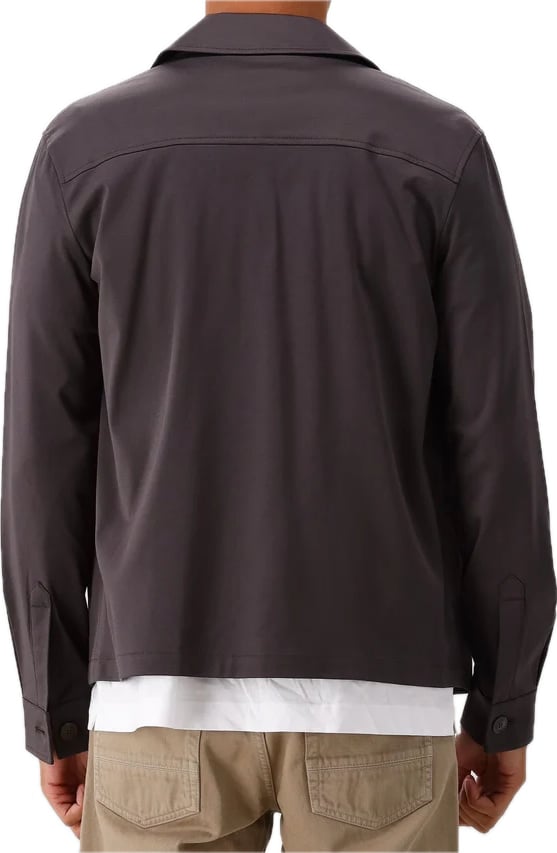 Supima zip overshirt