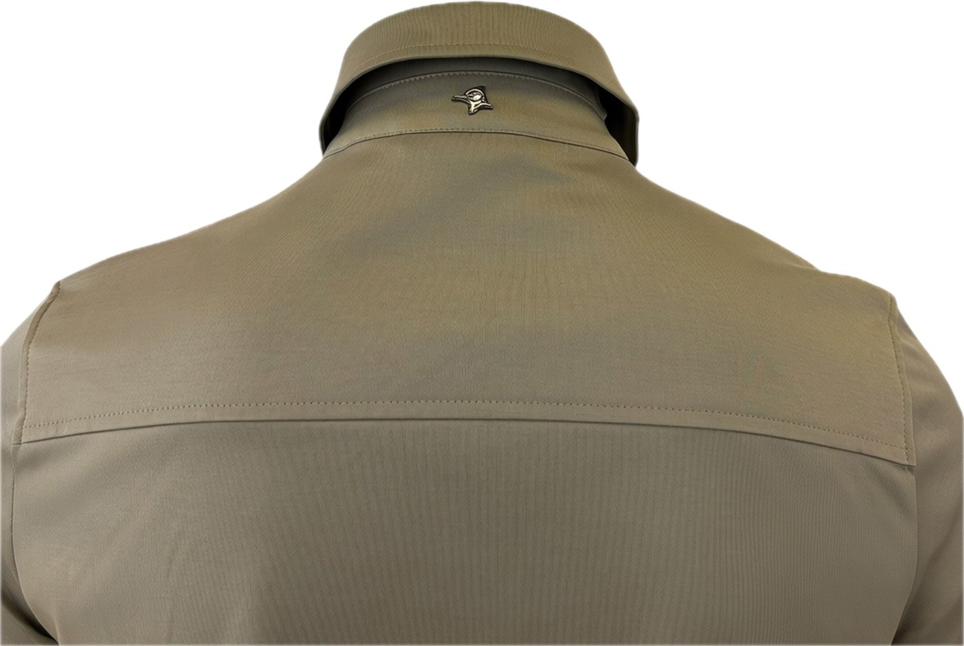 Supima zip overshirt