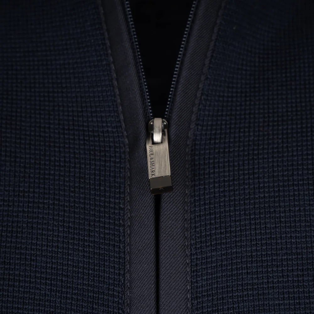zippullover navy summerwool