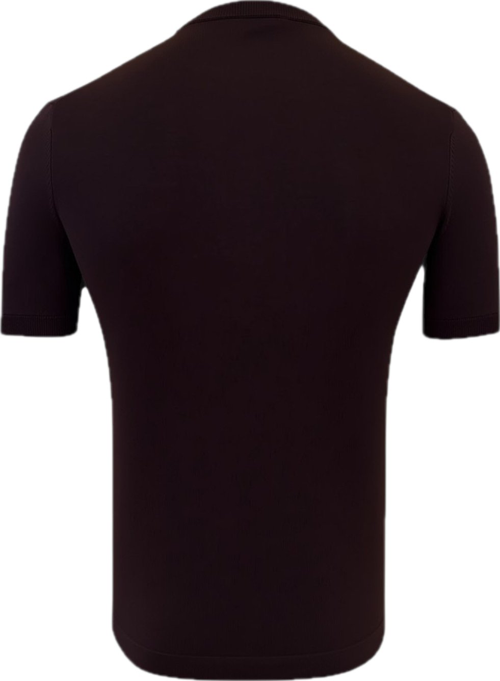 T-shirt donker bordeaux