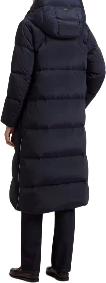 Kelly Long Parka Melton Blue