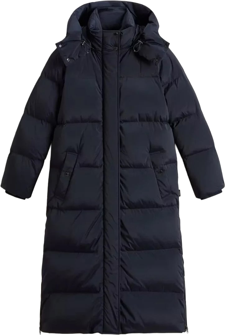 Kelly Long Parka Melton Blue
