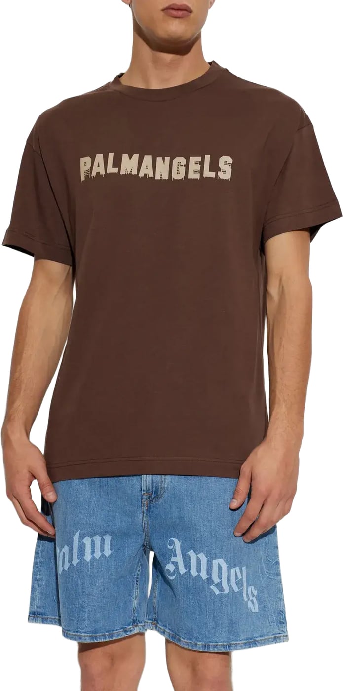 Palm Hills Regular Tee Brown