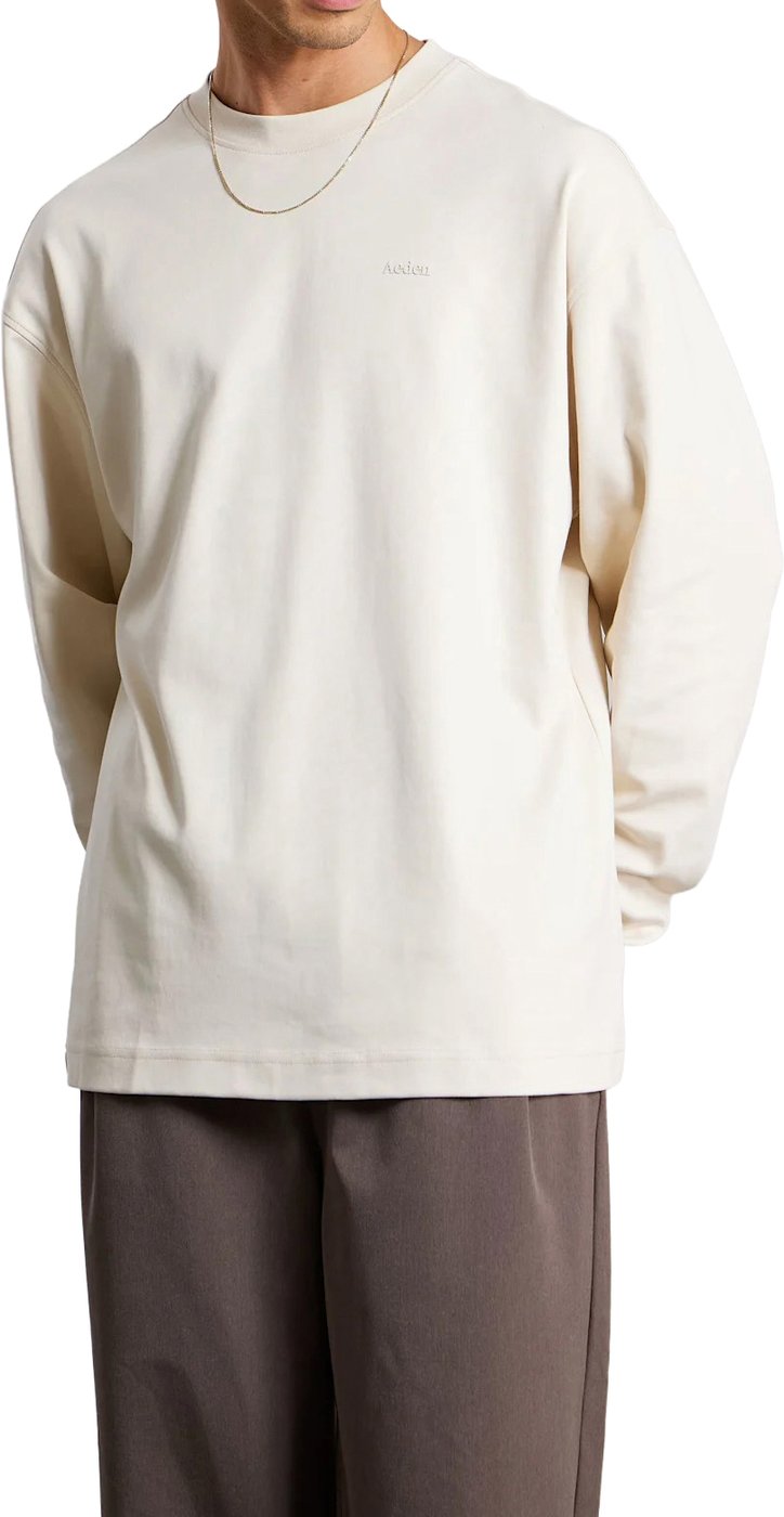 Esta Longsleeve Tee Grey Cap White