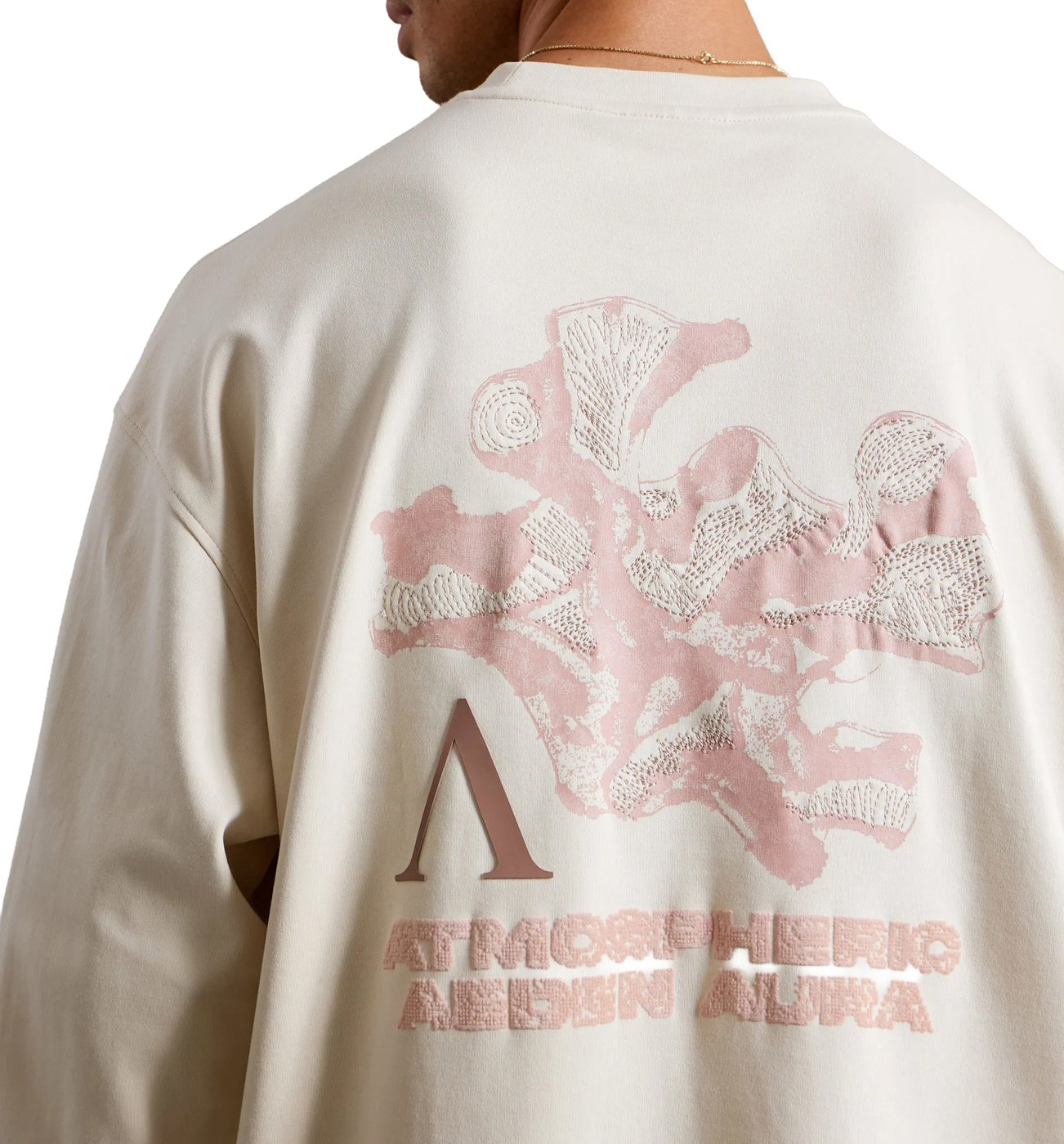 Esta Longsleeve Tee Grey Cap White
