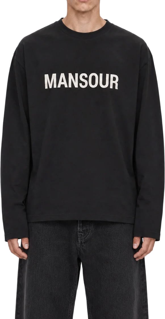 Monogram Large Longsleeve Black