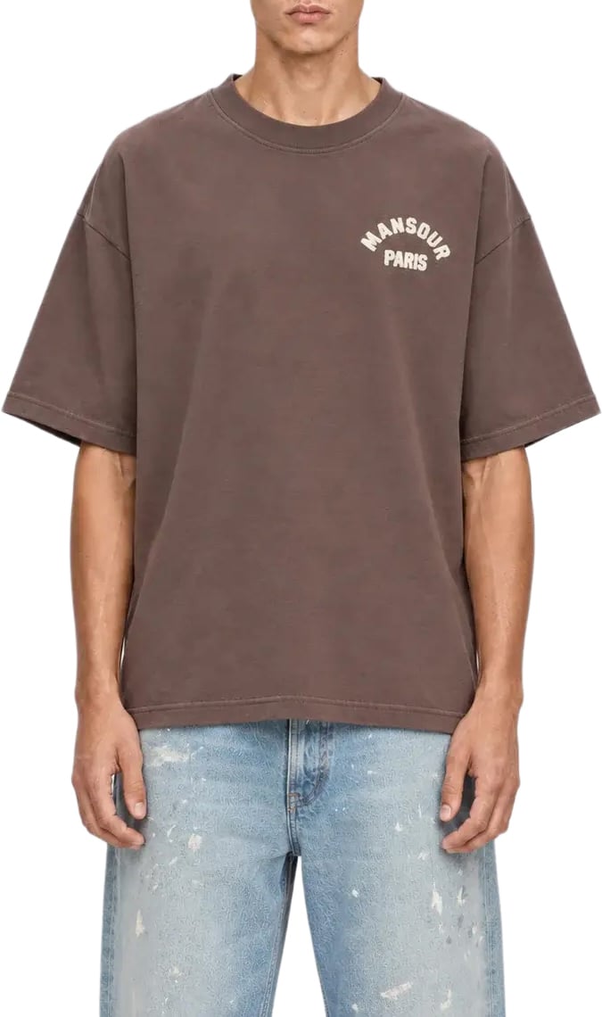 College Tee Choco Brown