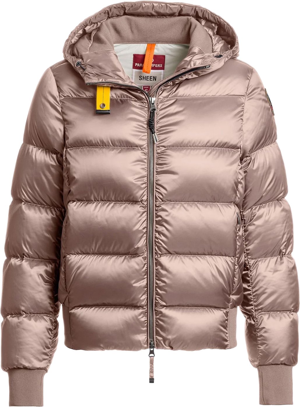 Mariah Down Bomber Grey Mauve