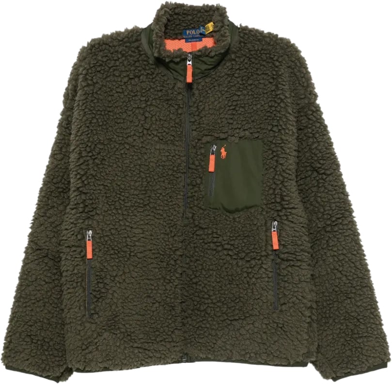 knit full zip-pullover