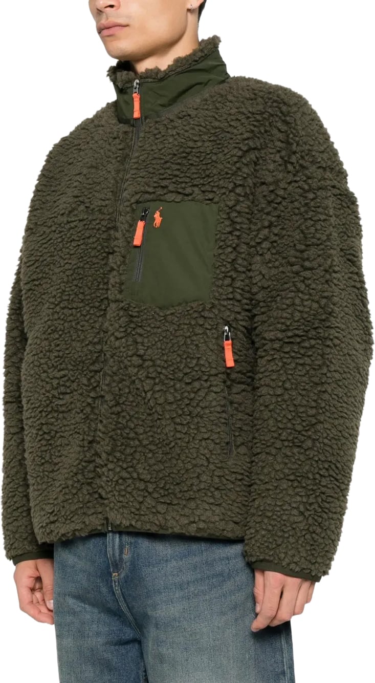 knit full zip-pullover