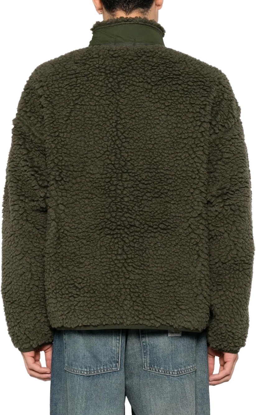 knit full zip-pullover