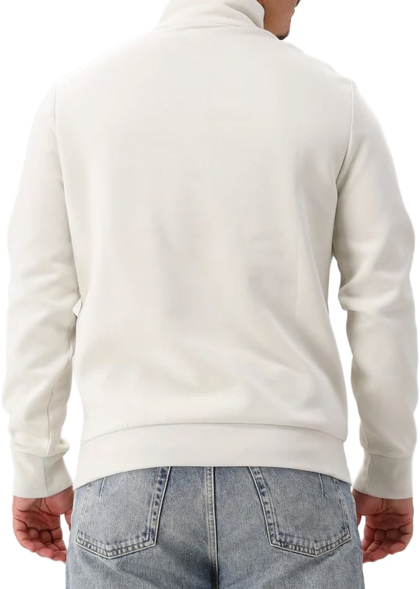 Double knit half zip trui