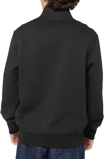 Double knit half zip trui