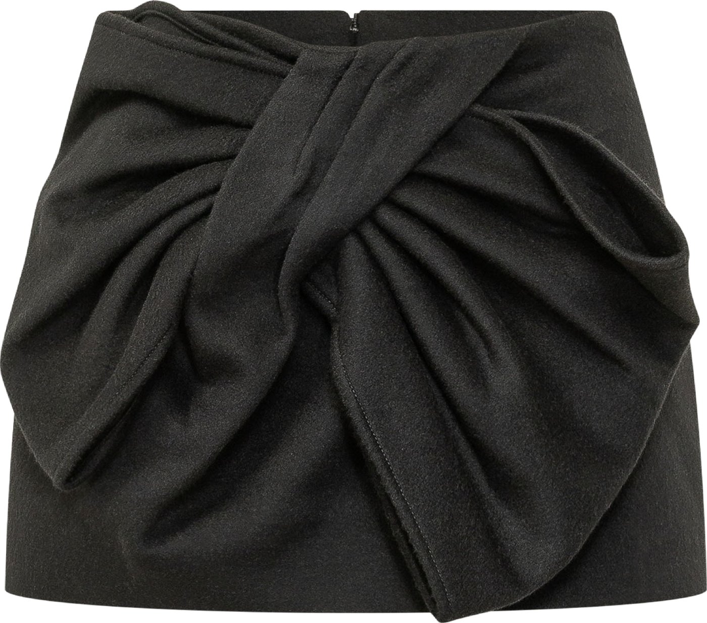 Minigonna con Maxi Fiocco Drappeggiato