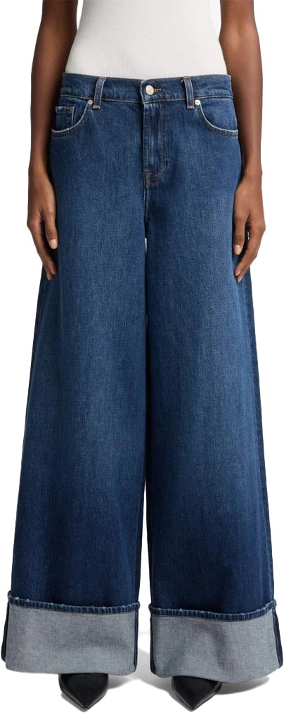 jeans marie wide leg blue
