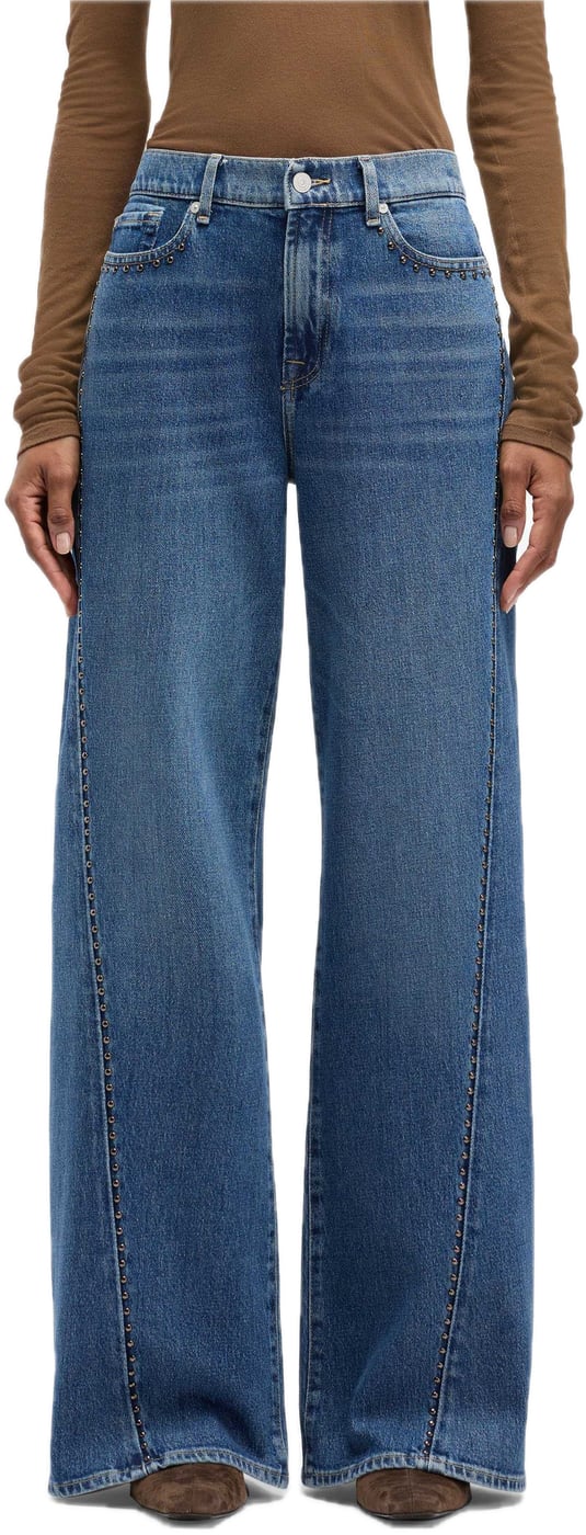 jeans twisted lotta met studs
