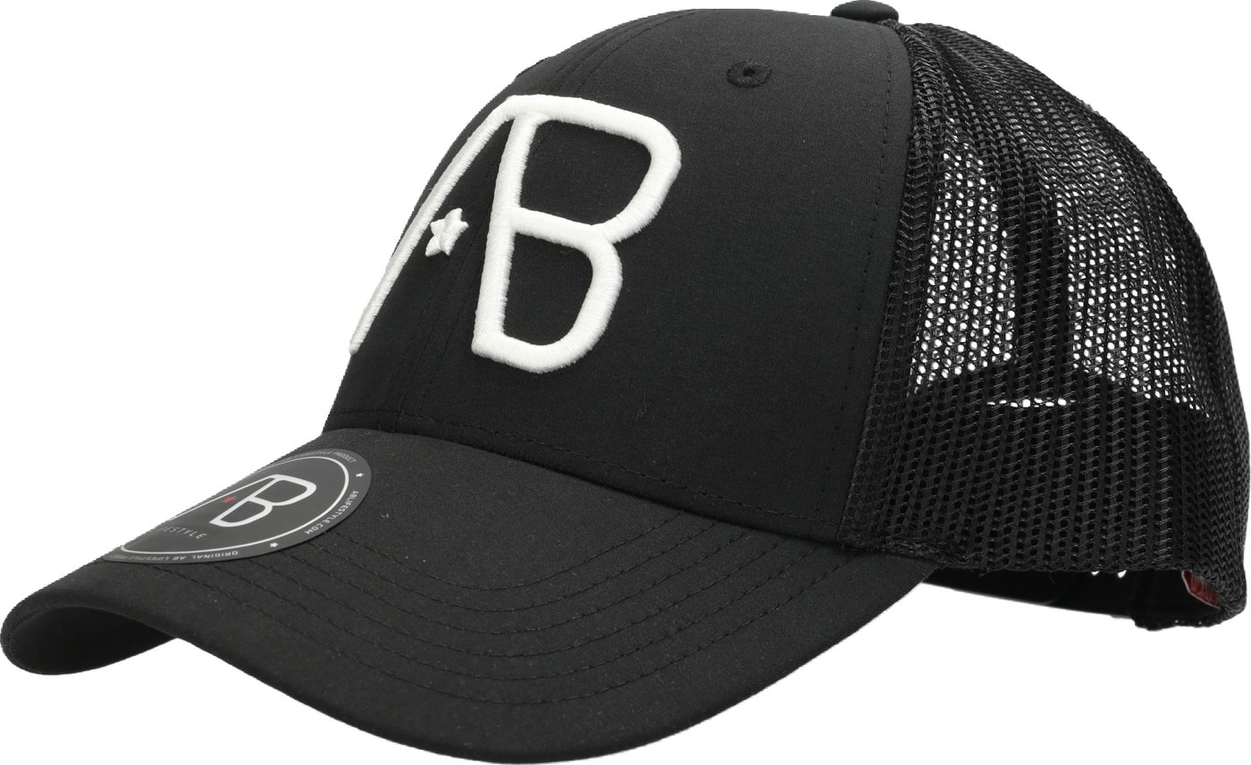 AB Lifestyle Ab Retro Cap ab.ss25truckercap Jet Black/White Swan