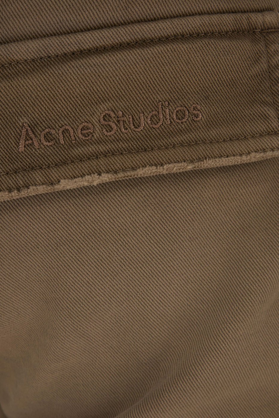 Acne Studios Dove grey stretch cotton pants