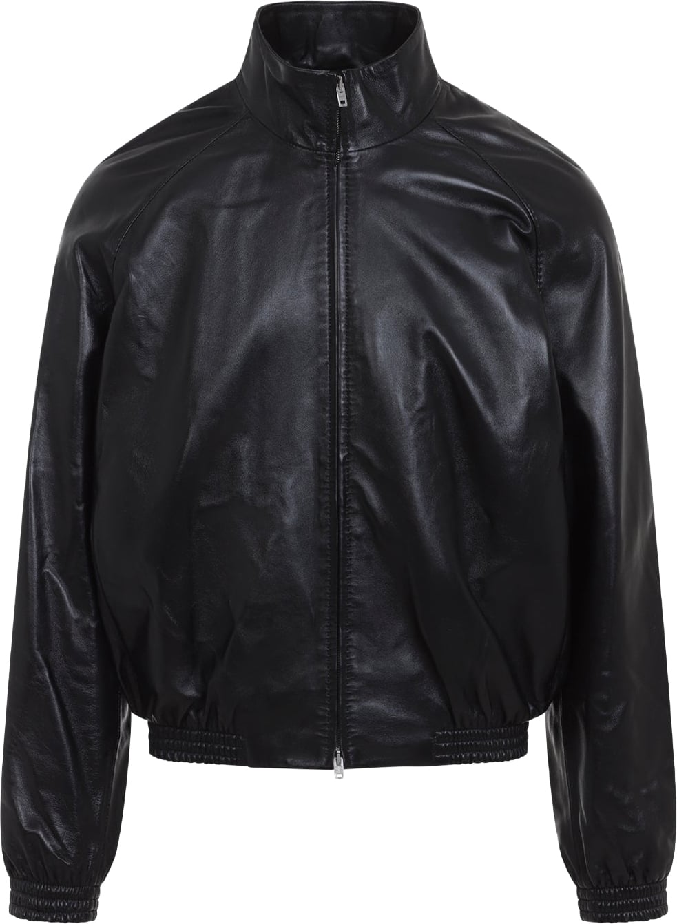 Acne Studios Leather Bomber Jacket