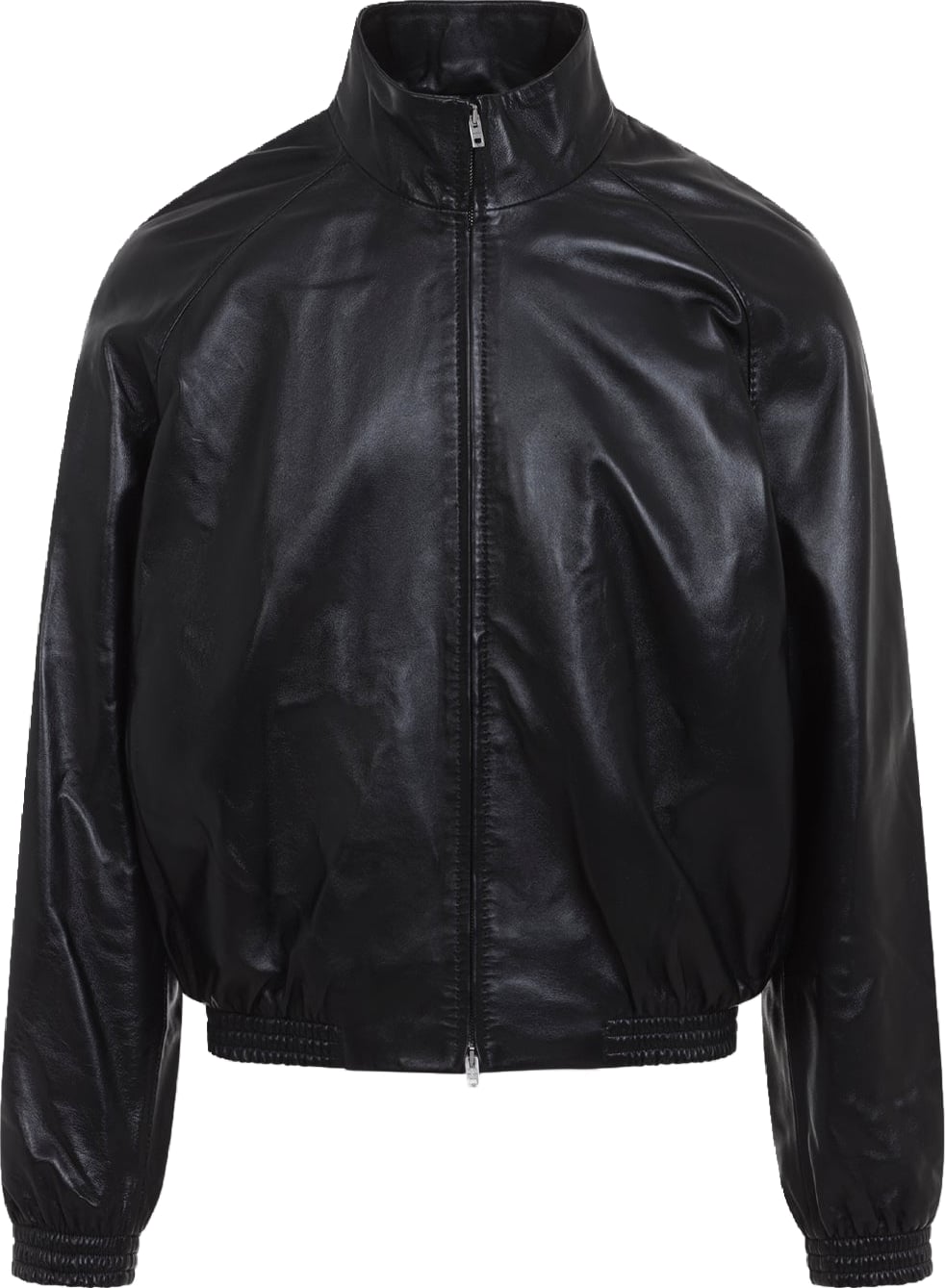 Acne Studios Leather Bomber Jacket
