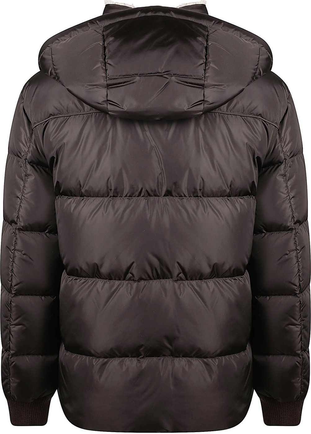 Gloss Down Jacket Brown