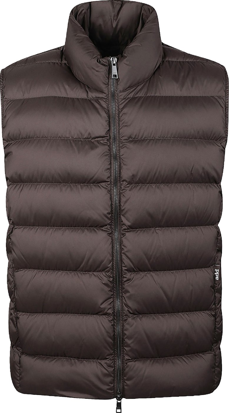 Cocoon Down Vest Brown
