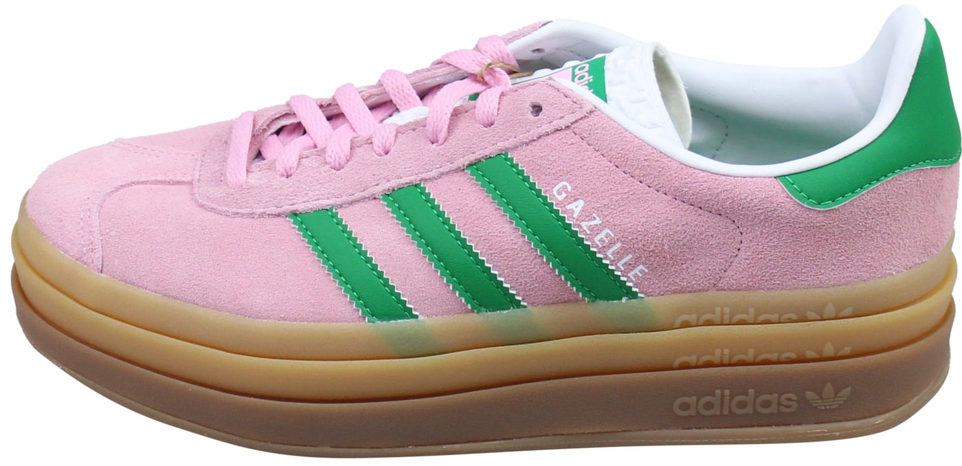 Adidas Gazelle Bold 'True Pink Green Cloud White'