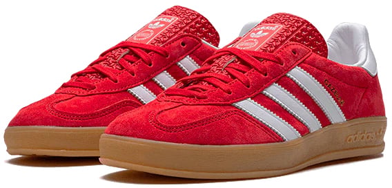 Adidas Gazelle Indoor Scarlet Cloud White