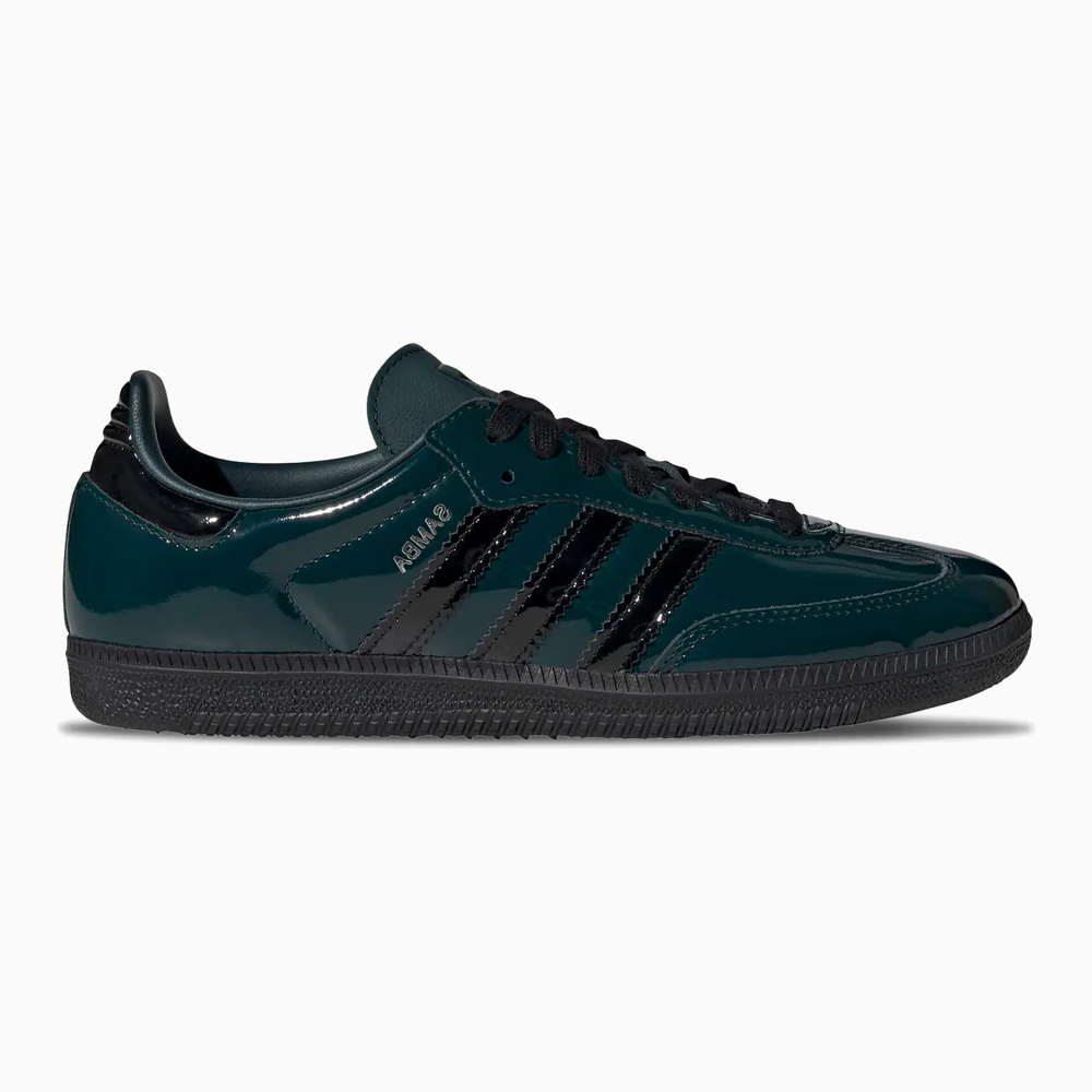 adidas Samba OG Aurora Ivy Black Patent (Women's)