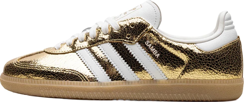 Adidas Samba OG 'Gold Metallic Cracked Leather' (W)