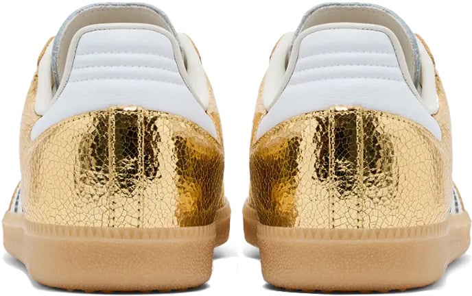 Adidas Samba OG 'Gold Metallic Cracked Leather' (W)