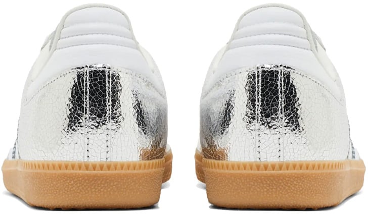 Adidas Samba OG 'Silver Metallic Cracked Leather' (W)