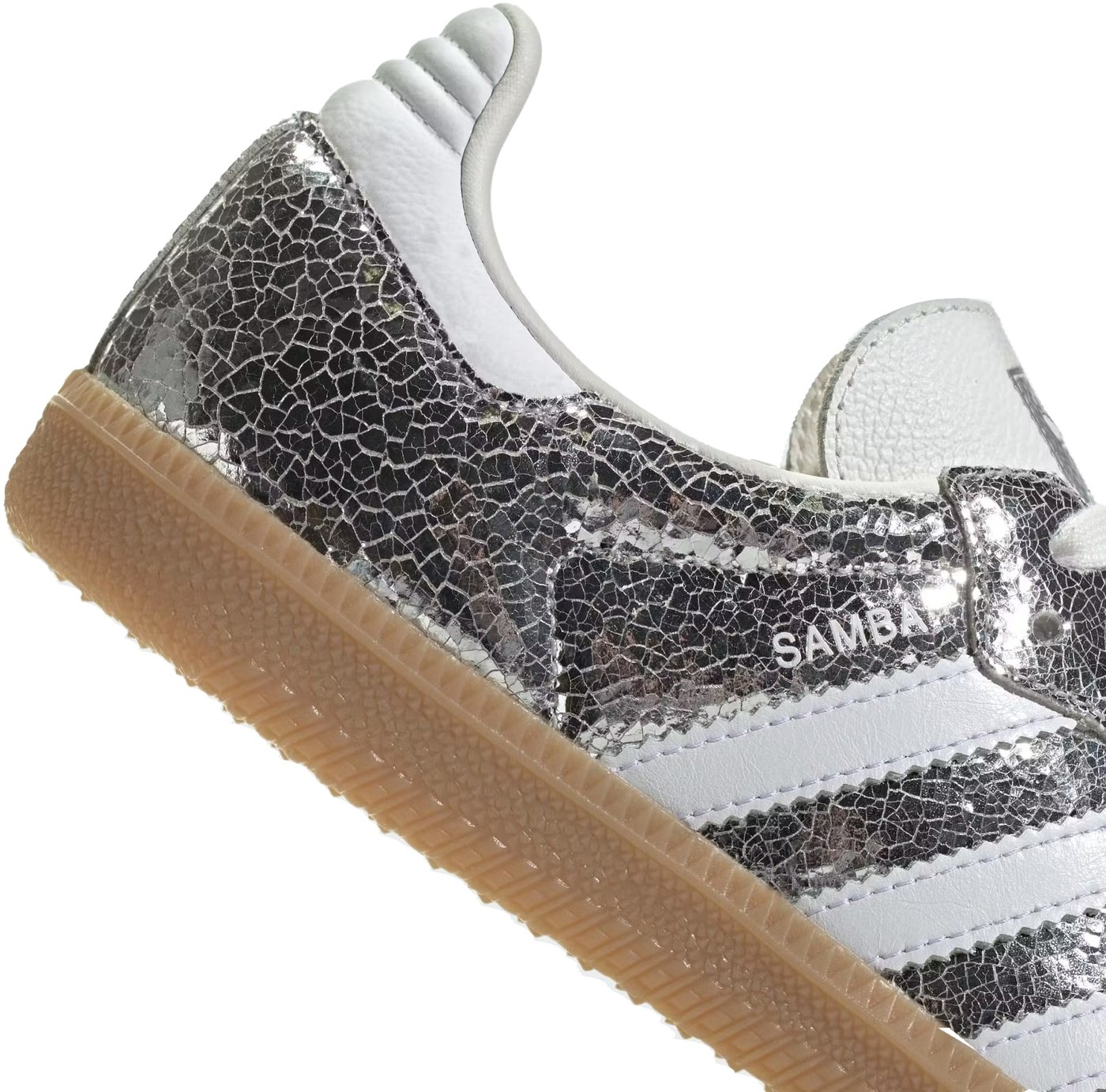 Adidas Samba OG 'Silver Metallic Cracked Leather' (W)