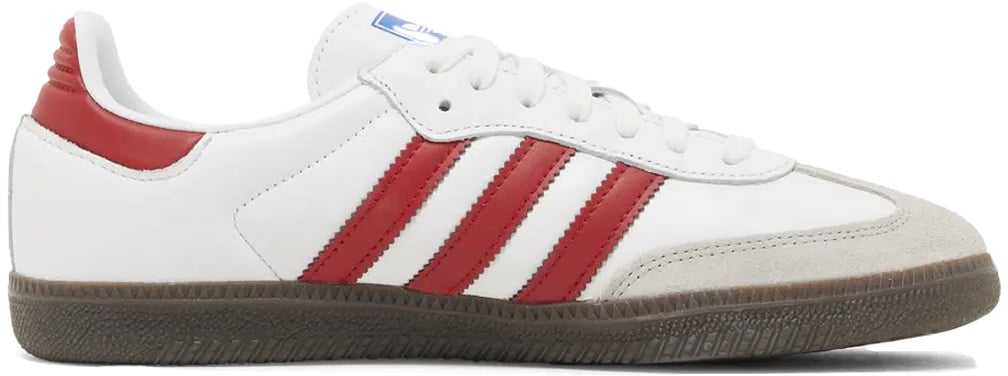 Adidas Samba OG 'White Better Scarlet'
