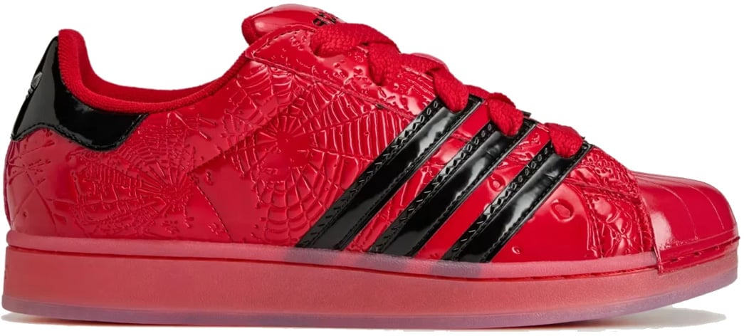 Adidas Superstar x Sp5der 'Red Black'