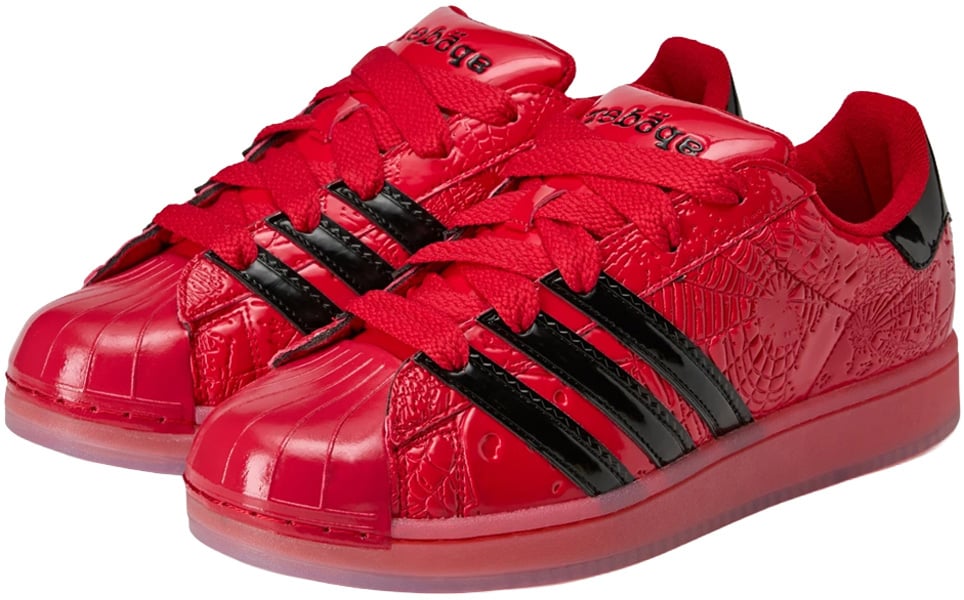 Adidas Superstar x Sp5der 'Red Black'