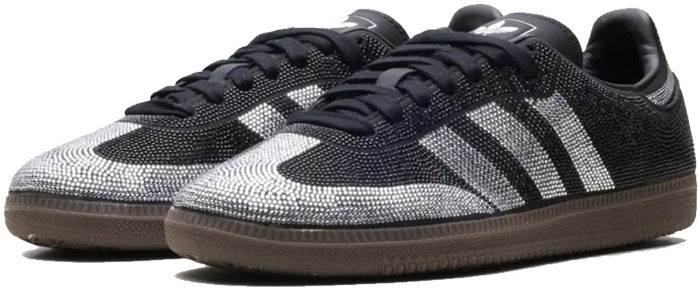 adidas Wmns Samba OG 'Black Silver Rhinestones'