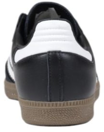 Adidas Originals Black Leather Athletic Sneakers