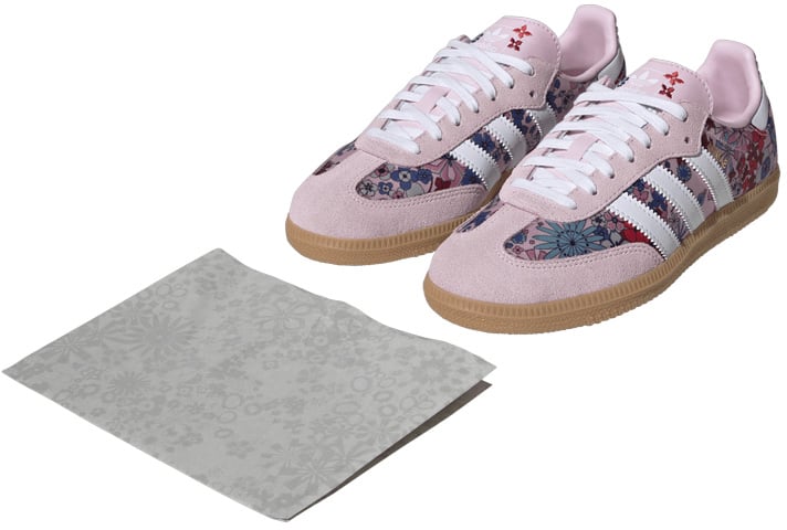 Liberty London x Adidas Samba OG GS 'Clear Pink'